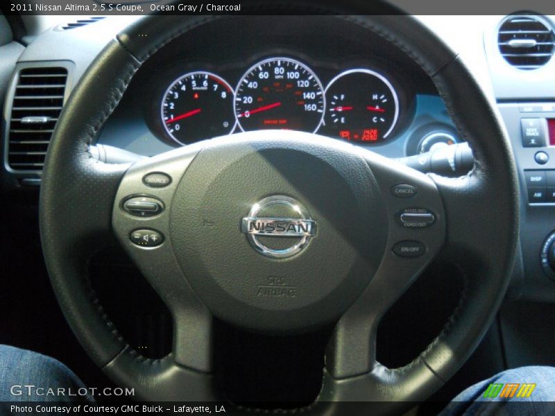 Ocean Gray / Charcoal 2011 Nissan Altima 2.5 S Coupe