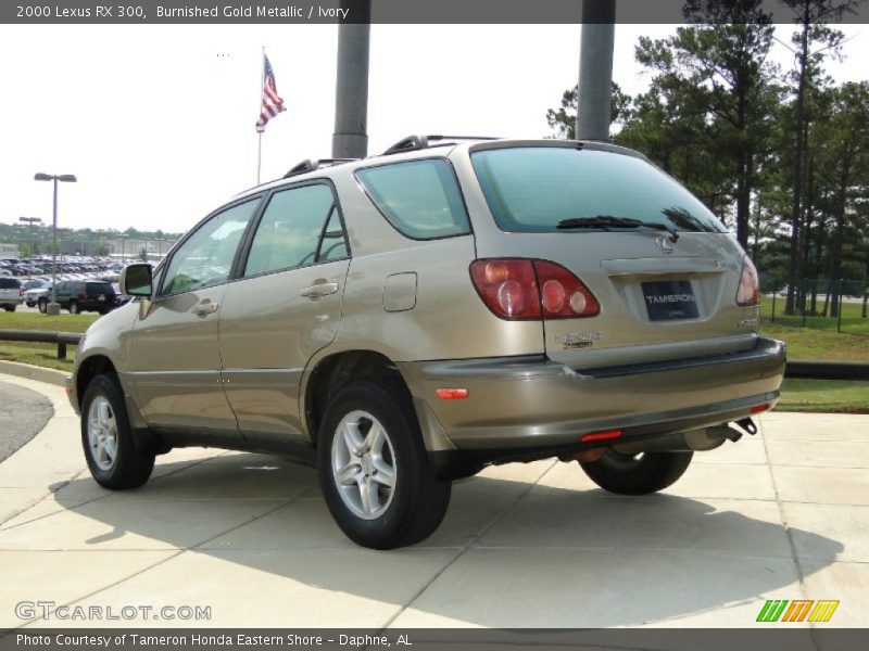 Burnished Gold Metallic / Ivory 2000 Lexus RX 300