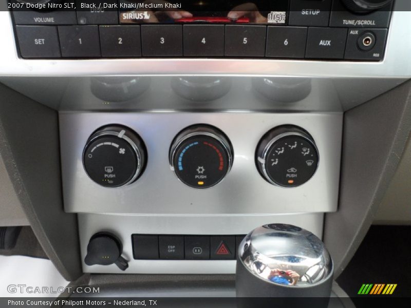 Black / Dark Khaki/Medium Khaki 2007 Dodge Nitro SLT