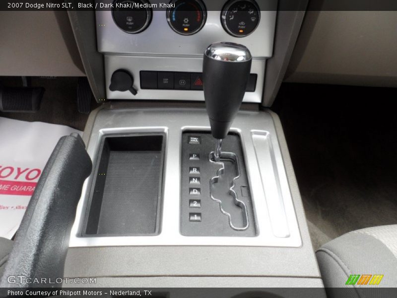 Black / Dark Khaki/Medium Khaki 2007 Dodge Nitro SLT