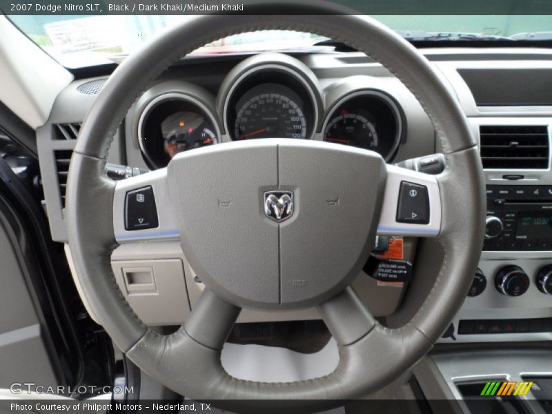Black / Dark Khaki/Medium Khaki 2007 Dodge Nitro SLT