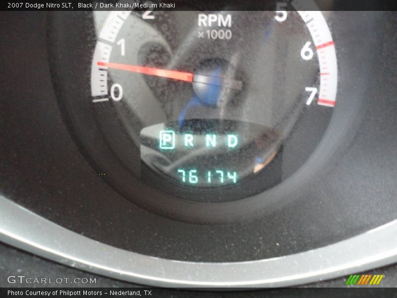 Black / Dark Khaki/Medium Khaki 2007 Dodge Nitro SLT