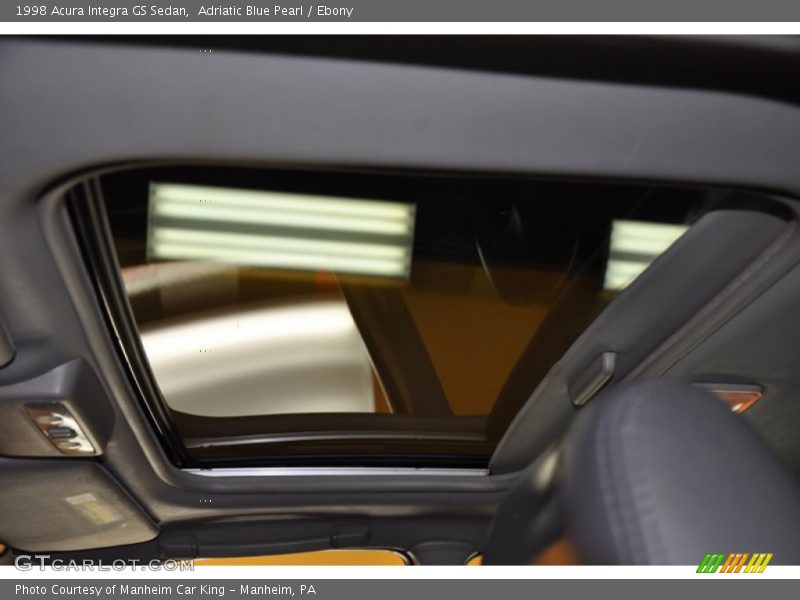 Adriatic Blue Pearl / Ebony 1998 Acura Integra GS Sedan