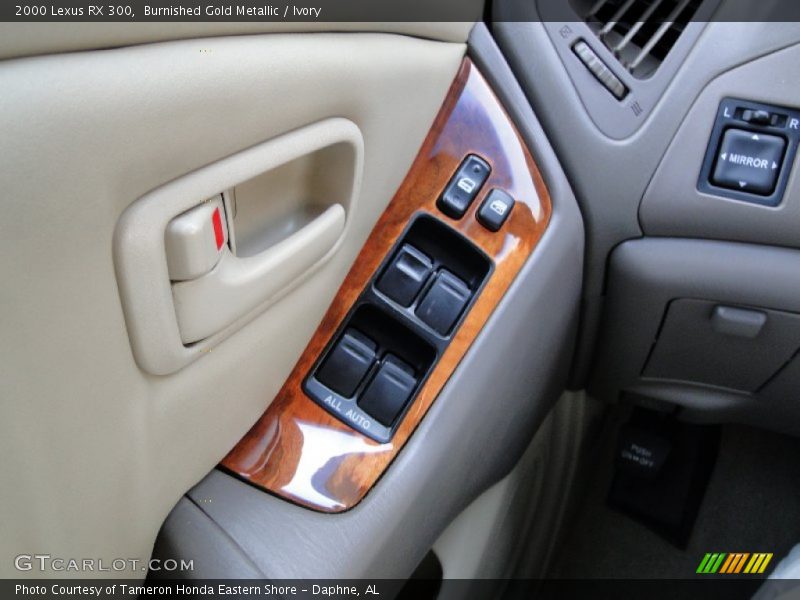 Burnished Gold Metallic / Ivory 2000 Lexus RX 300