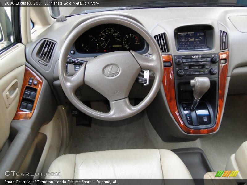 Burnished Gold Metallic / Ivory 2000 Lexus RX 300