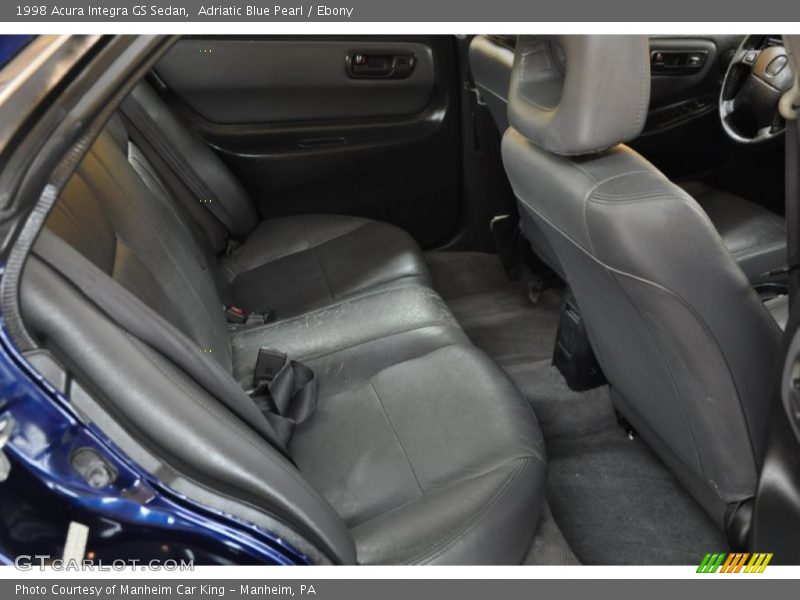 Adriatic Blue Pearl / Ebony 1998 Acura Integra GS Sedan