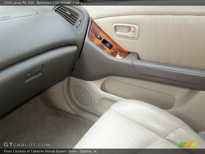Burnished Gold Metallic / Ivory 2000 Lexus RX 300
