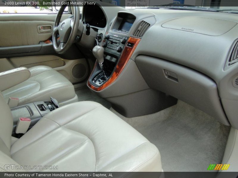 Burnished Gold Metallic / Ivory 2000 Lexus RX 300