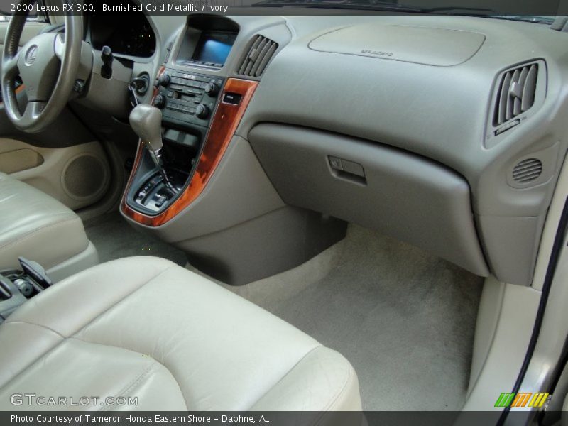 Burnished Gold Metallic / Ivory 2000 Lexus RX 300