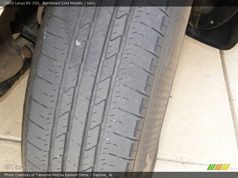 Burnished Gold Metallic / Ivory 2000 Lexus RX 300