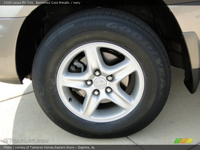 Burnished Gold Metallic / Ivory 2000 Lexus RX 300