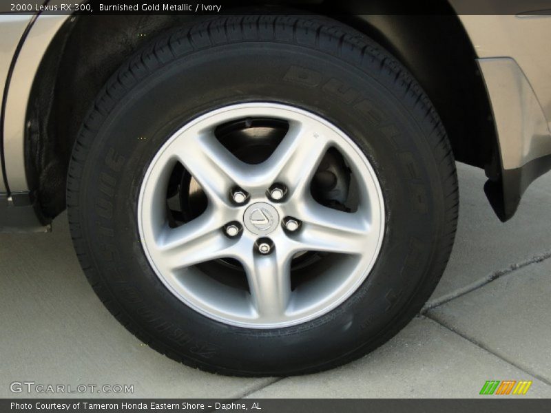 Burnished Gold Metallic / Ivory 2000 Lexus RX 300