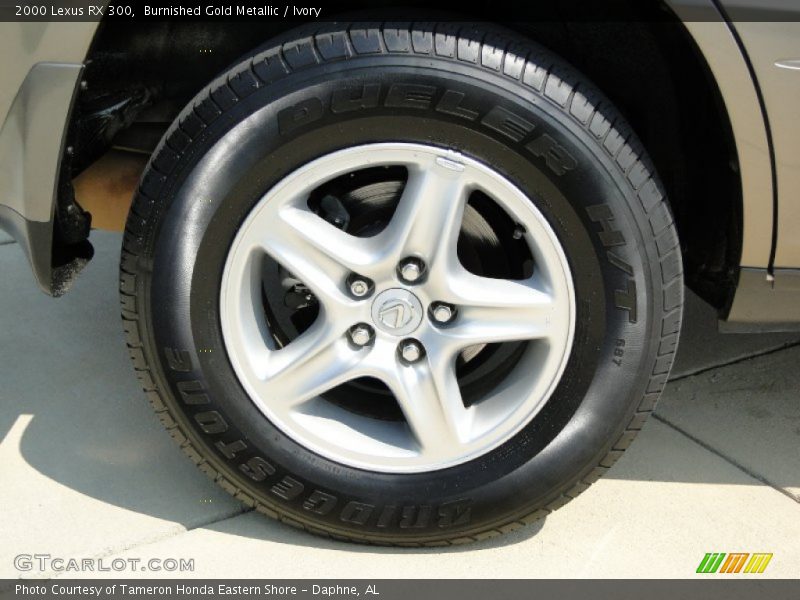 Burnished Gold Metallic / Ivory 2000 Lexus RX 300