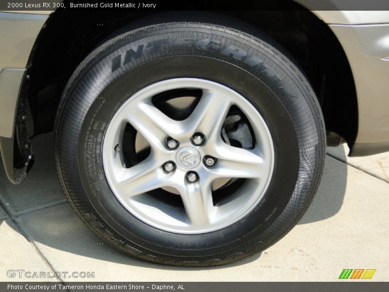 Burnished Gold Metallic / Ivory 2000 Lexus RX 300