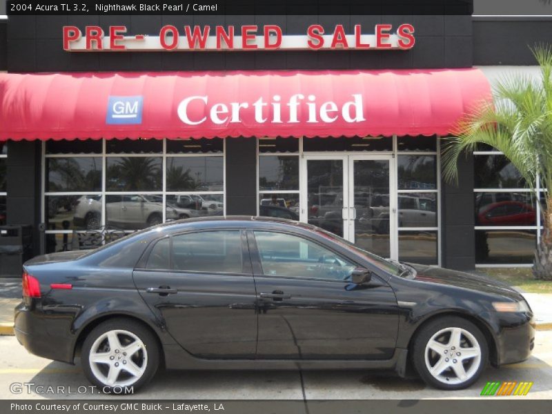 Nighthawk Black Pearl / Camel 2004 Acura TL 3.2