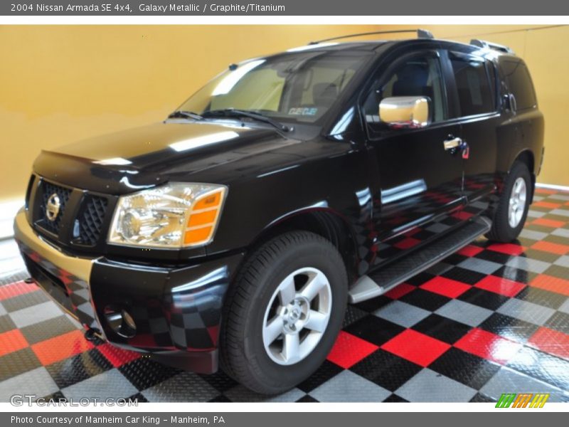 Galaxy Metallic / Graphite/Titanium 2004 Nissan Armada SE 4x4