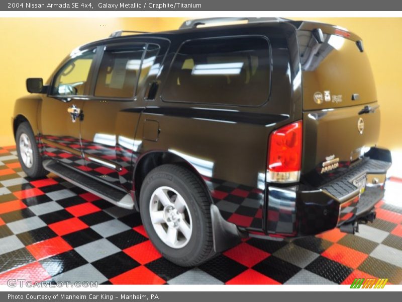 Galaxy Metallic / Graphite/Titanium 2004 Nissan Armada SE 4x4