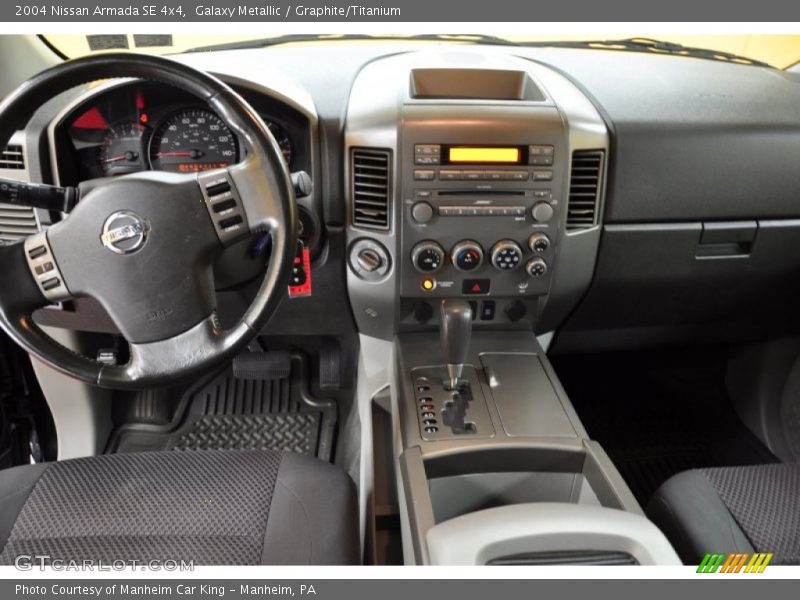 Galaxy Metallic / Graphite/Titanium 2004 Nissan Armada SE 4x4