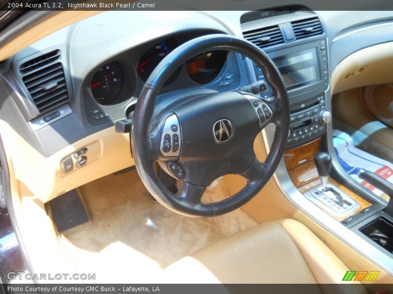 Nighthawk Black Pearl / Camel 2004 Acura TL 3.2