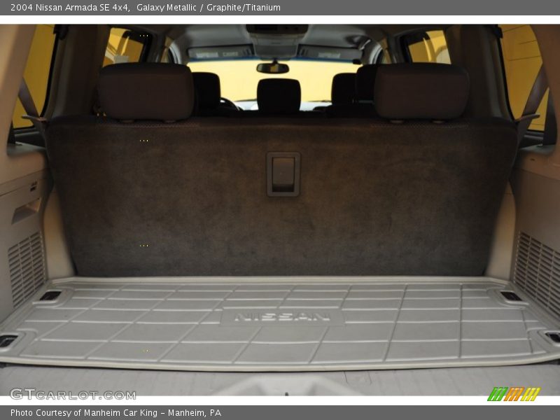 Galaxy Metallic / Graphite/Titanium 2004 Nissan Armada SE 4x4