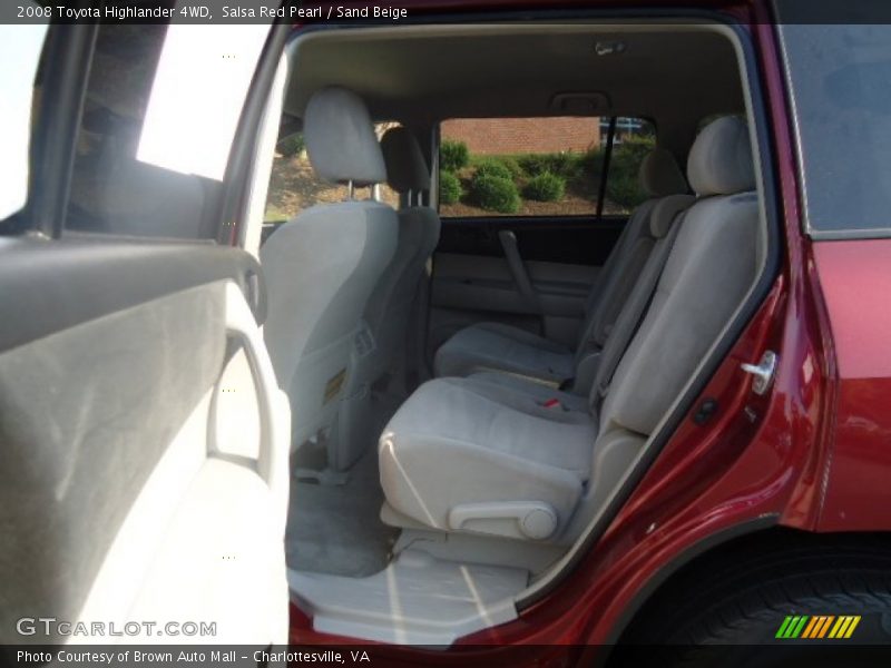 Salsa Red Pearl / Sand Beige 2008 Toyota Highlander 4WD