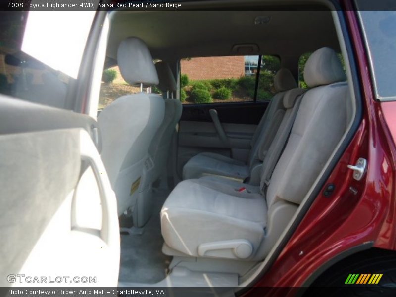Salsa Red Pearl / Sand Beige 2008 Toyota Highlander 4WD