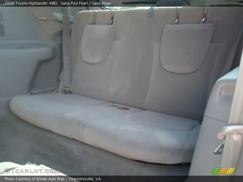 Salsa Red Pearl / Sand Beige 2008 Toyota Highlander 4WD