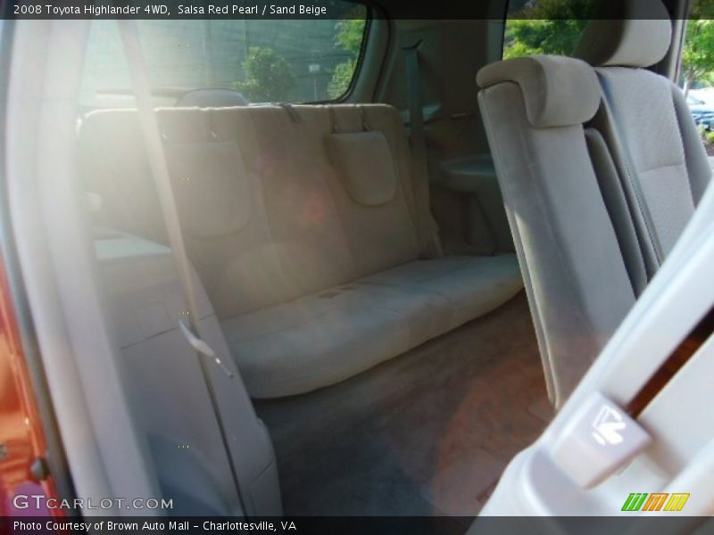 Salsa Red Pearl / Sand Beige 2008 Toyota Highlander 4WD