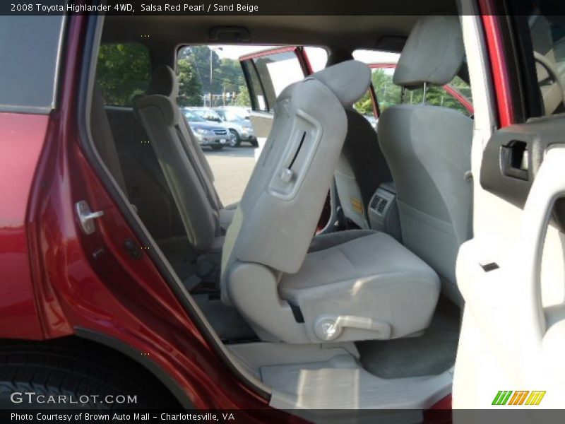 Salsa Red Pearl / Sand Beige 2008 Toyota Highlander 4WD