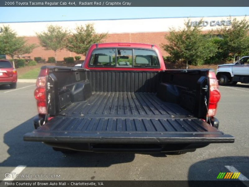 Radiant Red / Graphite Gray 2006 Toyota Tacoma Regular Cab 4x4