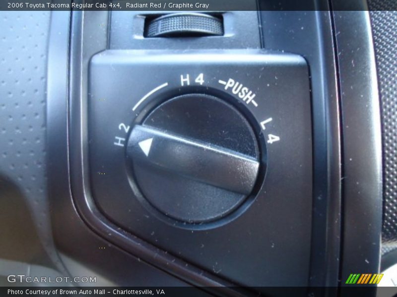 Radiant Red / Graphite Gray 2006 Toyota Tacoma Regular Cab 4x4