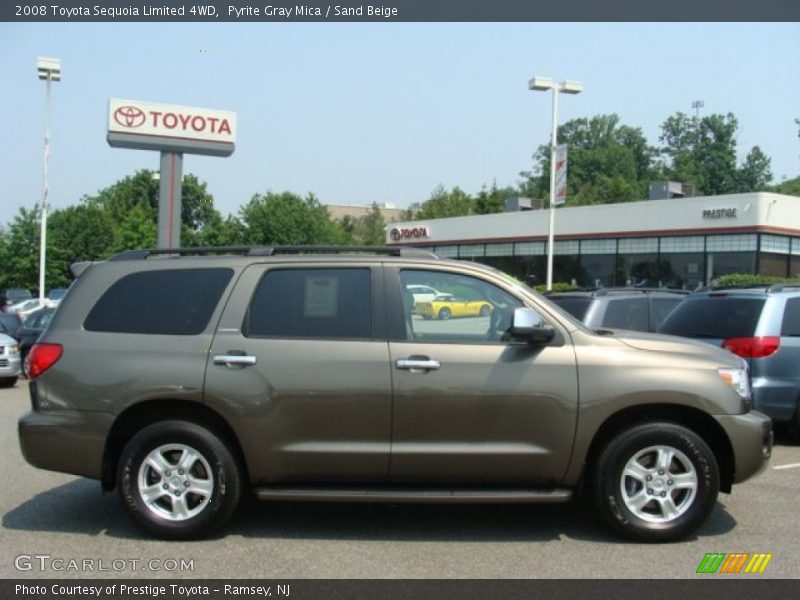 Pyrite Gray Mica / Sand Beige 2008 Toyota Sequoia Limited 4WD