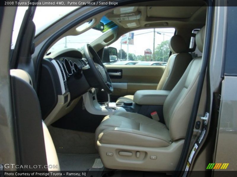Pyrite Gray Mica / Sand Beige 2008 Toyota Sequoia Limited 4WD