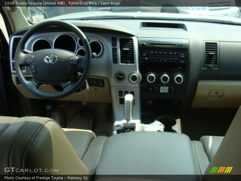 Pyrite Gray Mica / Sand Beige 2008 Toyota Sequoia Limited 4WD
