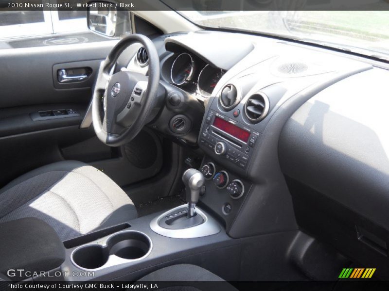 Wicked Black / Black 2010 Nissan Rogue SL