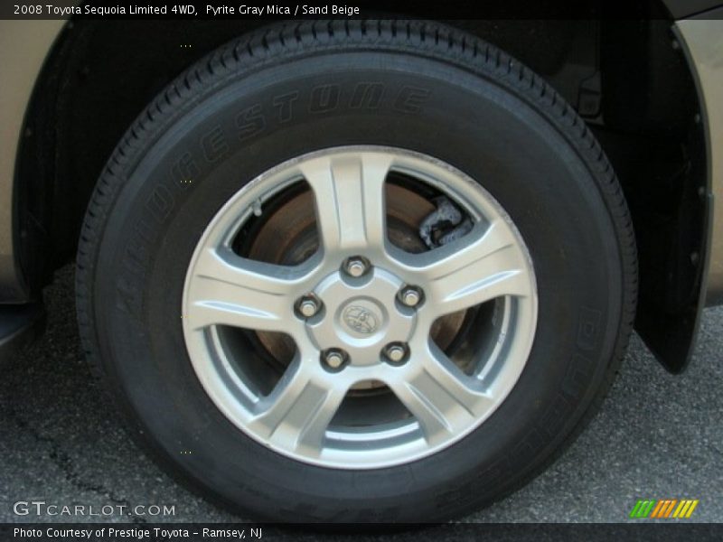 Pyrite Gray Mica / Sand Beige 2008 Toyota Sequoia Limited 4WD
