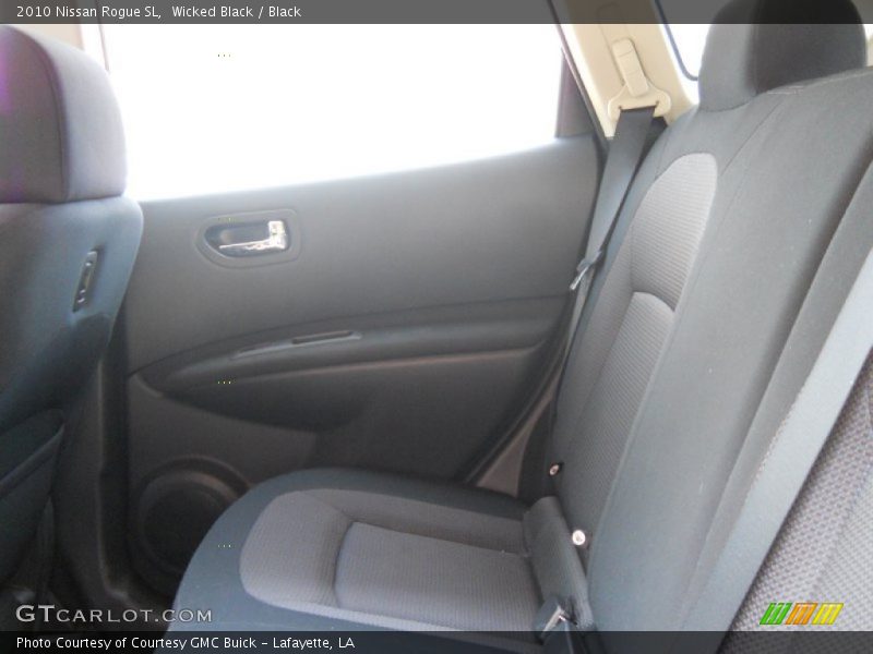 Wicked Black / Black 2010 Nissan Rogue SL