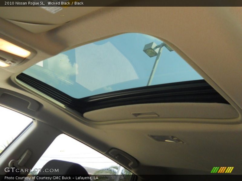 Wicked Black / Black 2010 Nissan Rogue SL