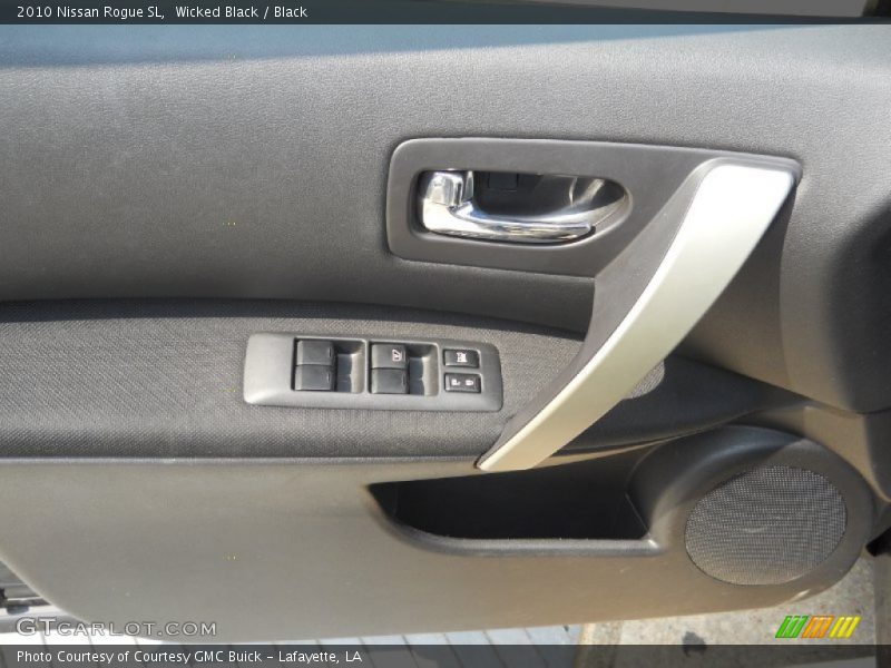 Wicked Black / Black 2010 Nissan Rogue SL
