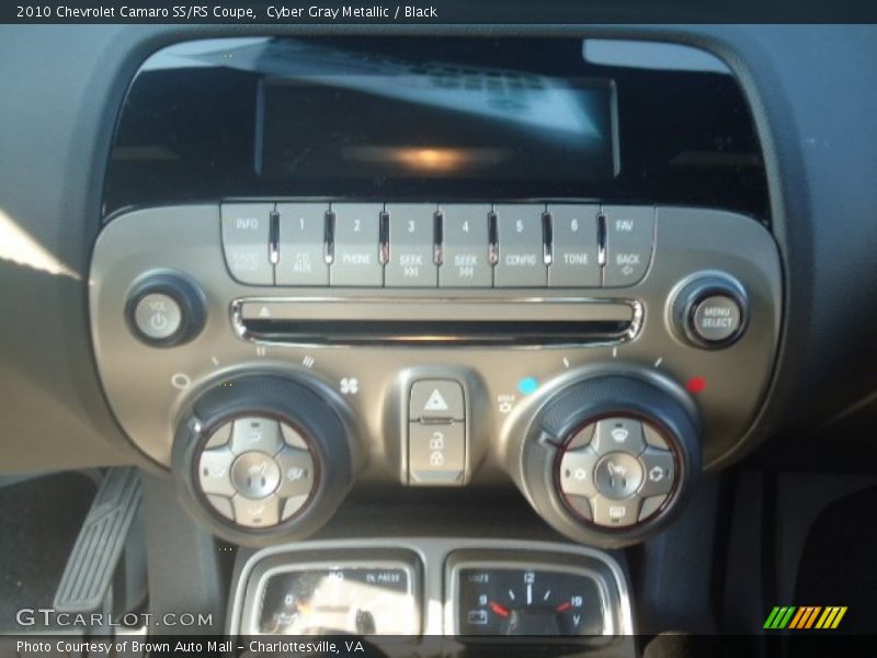 Cyber Gray Metallic / Black 2010 Chevrolet Camaro SS/RS Coupe