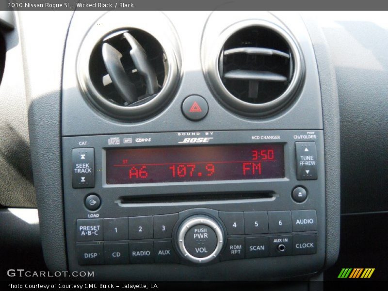 Wicked Black / Black 2010 Nissan Rogue SL