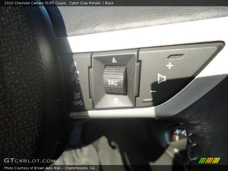 Cyber Gray Metallic / Black 2010 Chevrolet Camaro SS/RS Coupe