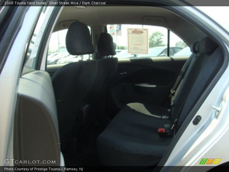 Silver Streak Mica / Dark Charcoal 2008 Toyota Yaris Sedan