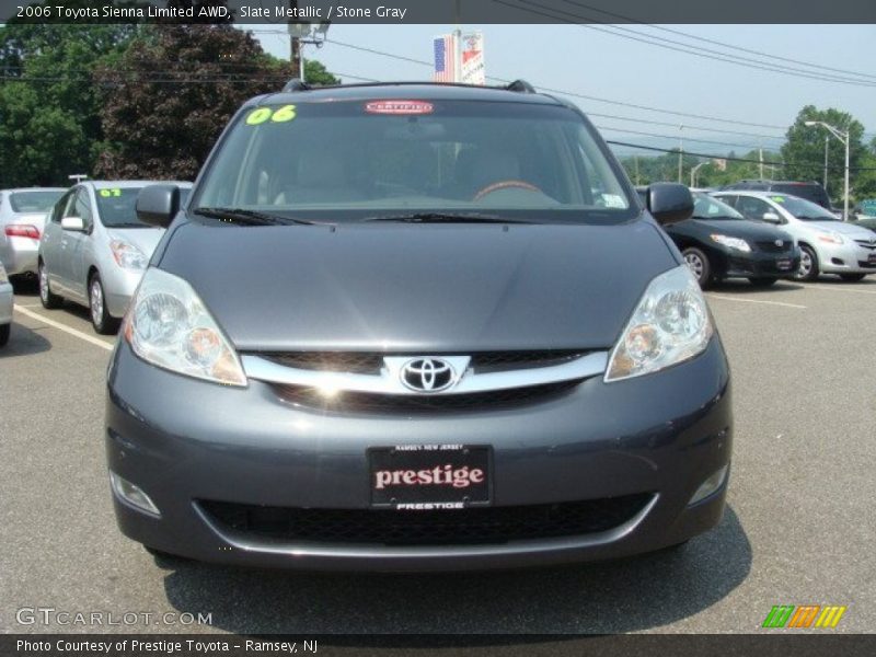 Slate Metallic / Stone Gray 2006 Toyota Sienna Limited AWD