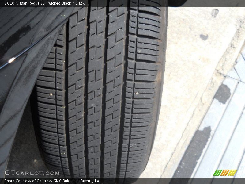 Wicked Black / Black 2010 Nissan Rogue SL