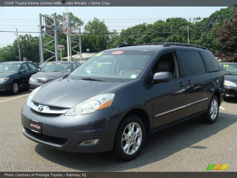 Slate Metallic / Stone Gray 2006 Toyota Sienna Limited AWD