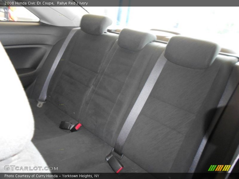 Rallye Red / Ivory 2008 Honda Civic EX Coupe