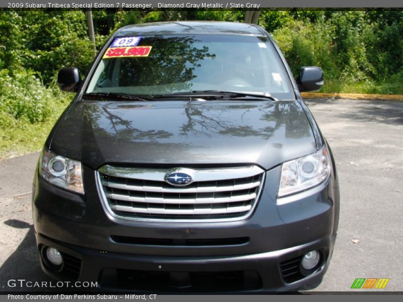 Diamond Gray Metallic / Slate Gray 2009 Subaru Tribeca Special Edition 7 Passenger