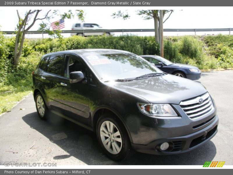 Diamond Gray Metallic / Slate Gray 2009 Subaru Tribeca Special Edition 7 Passenger