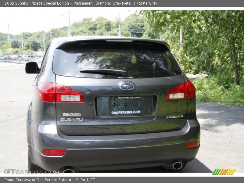 Diamond Gray Metallic / Slate Gray 2009 Subaru Tribeca Special Edition 7 Passenger